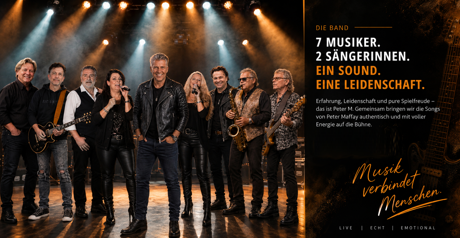 PETER M – Die Maffay Tribute Band im Norden
